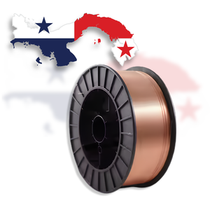 Fil de soudage MIG cuivré (AWS A5.18 ER70S-6) pour le marché panamé: support OEM ODM, bobine et emballage en tambour - Product Image 1