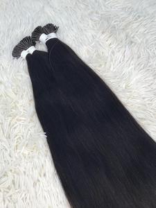Super Double Drawn Micro Link Raw Virgin Itip Extension Cheveux Remy Humains Vente en Gros-Verdors I Tip Hair Extensions - Product Image 2