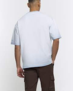 T-shirts d'été pour hommes de haute qualité, coupe oversize, anti-plis, 100% coton, grammage lourd, luxe, épaules tombantes, vierges, vente en gros - Product Image 6
