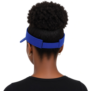 Casquette de soleil bleu roi brodée or avec motif lettres grecques, visière incurvée, sangle réglable, casquette de sport décontractée pour femme, idéale pour l'extérieur - Product Image 6