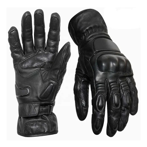 Latest Model Full Finger Leather Motorcycle <b>Gloves</b> Breathable <b>Touch</b> Screen Hand-Fitted Waterproof Protection for Outdoor Sports - Product Image 6