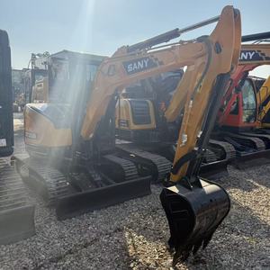 Mini-excavatrice sur chenilles hydraulique SANY SY35U 3,8 tonnes à rotation zéro, micro-pelle EPA Euro 5 pour la construction, l'agriculture et le jardinage - Product Image 2