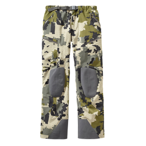 Pantalon de chasse softshell camouflage pour homme, imperméable, taille élastique, poches, coupe classique, usage extérieur - Product Image 1