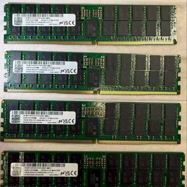Server Memory Module DDR5 128G 5600 MTC40F2047S1RC56BB1/2 Brand New and OFS