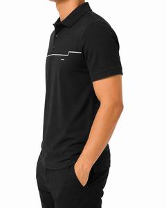 Chemise Premium pour Homme à Col Mandarin, Design Personnalisé, Golf, Tennis, Vêtements de Sport, Léger, Séchage Rapide, 100% Coton Tricoté - Product Image 4