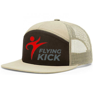 หมวกเบสบอล 6 แผงปักโลโก้ 3 มิติ คุณภาพสูง ผลิตตามสั่ง ผ้าฝ้าย 100% ราคาขายส่งโรงงาน ปี 2026 - Product Image 1