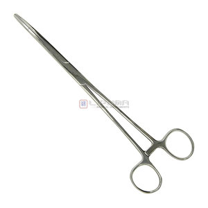 Pinzas de Kelly Manuales de Acero Inoxidable de Grado Quirúrgico, Rectas, de 9 Pulgadas, con Bloqueo, para Aplicaciones Médicas - Product Image 1
