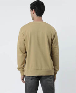 OEM <b>Men</b> Sweatshirt High Quality French Terry 100%Cotton Heavy Weight Puff Print Screen Print Oversize <b>Pullover</b> Breathable Cotton - Product Image 4