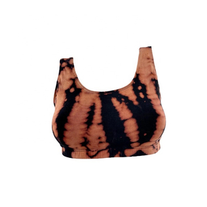 Sujetador deportivo para mujer, ajustado, de tela elástica suave, que absorbe la humedad, de secado rápido, con soporte, ideal para uso casual, a precio económico. - Product Image 1