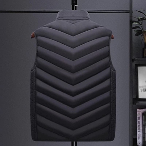 Gilet d'extérieur multifonctionnel et durable pour homme, style décontracté, respirant, avec fermeture éclair, personnalisable avec logo, idéal pour l'été - Product Image 4
