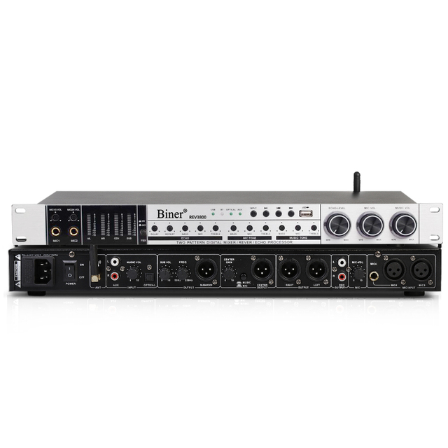 Biner REV3900 Professional Pre-effector for Audio Equipment Devices for Stage Karaoke