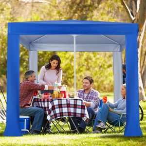 Detachable Sidewall Beach <b>Canopy</b> <b>Tent</b> with Folding Table Convenient BC <b>Tent</b> for Outdoor Activities - Product Image 5
