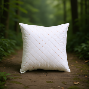 Modern <b>Quilted</b> Soft Velvet Rectangle Decorative Pillow 17x27 Inch Home/Hotel <b>Throw</b> Cushion - Product Image 3