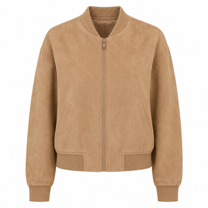 Chaqueta Bomber Personalizada OEM para Mujer, de Alta Calidad, Impermeable, Talla Grande, Nuevo Diseño, Chaquetas Bomber Cortas para Gimnasio, Personalizadas - Product Image 5