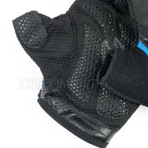 Gants de vélo à doigts entiers ajustés anatomiquement, matériau résistant à l'abrasion, gants de cyclisme imprimés en silicone à haute adhérence, légers - Product Image 3
