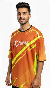 Camiseta Urbana de Moda, Sublimada, Holgada, Informal, para Hombre, Estilo Popular - Product Image 4