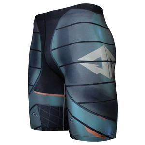 MS Yoga Workout Gym Pantalones cortos para correr para mujeres Cintura alta Control de barriga Compresión Short Tight sorts 2025 nuevo estilo de compresión - Product Image 2