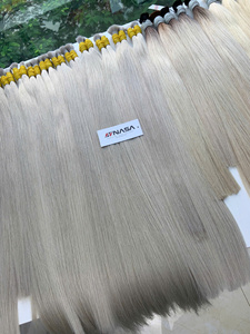Extensions de cheveux en vrac couleur blonde froide produit de vente chaud 2025 de haute qualité toutes les longueurs - Product Image 5
