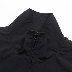 Chaqueta Cortavientos de Verano 2026 de Tallas Grandes con Cuello Alto y Cremallera para Hombre, Estilo Urbano Hip Hop Casual - Product Image 3