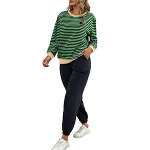 Ensemble de survêtement décontracté pour femme, qualité supérieure, deux pièces, conçu pour un port quotidien décontracté, les courses et le confort en voyage - Product Image 3