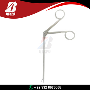 Forceps Nasal Droit Manuel de Haute Qualité à Mâchoires Fenêtrées 4x10mm en Acier Inoxydable Certifié CE, Instrument Chirurgical ORL - Product Image 2
