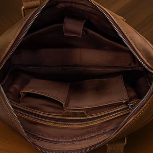 Top Quality Vintage Leather Messenger Bag for Men and Women Crossbody <b>Laptop</b> Bag for Office College Travel Use Available for Sal - Product Image 4