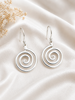 Boucles d'oreilles pendantes géométriques tendance en alliage de zinc plaqué argent antique pour femme, cadeau de fête