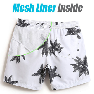 Pakistan Made Casual Nonwoven Solid Color Men's Swim <b>Shorts</b> Quick Dry Lightweight Breathable Custom OEM - Product Image 3