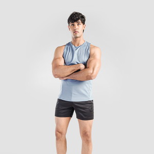 Débardeur en polyester personnalisé OEM, fournisseur de débardeurs de sport sans manches pour hommes, usine de débardeurs pour hommes de haute qualité, vente en gros de gilets - Product Image 3