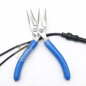 QORVEX INSTRUMENTS Alicates de Punta Fina Antiestáticos de Acero Inoxidable de 6 Pulgadas con Puntas Afiladas y Protección Antiestática, 1 Año de Garantía para Joyería - Product Image 5