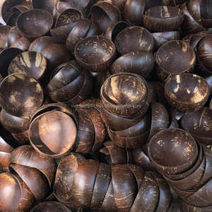 Ensemble de service en bois durable avec bol en coquille de noix de coco-Cadeau vintage fait main du Vietnam 2025 - Product Image 3