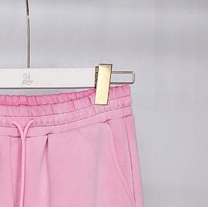 Conjunto de chándal de dos piezas a la moda para mujer, Sudadera con capucha y hombros caídos con patrón sólido, diamantes de imitación de invierno, último diseño, venta al por mayor - Product Image 4