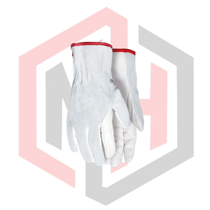 ถุงมืออเนกประสงค์ หนังแท้ หนังวัวแยกชั้น ถุงมือขับรถ กันลื่น ทนต่อการฉีกขาด ป้องกันการบาด ไม่มีส่วนผสมของซิลิโคน - Product Image 3