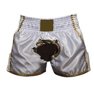 Shorts de Muay Thai en satin, pour la boxe, le karaté, l'entraînement en salle, les combats, légers, respirants, équipement d'arts martiaux actif - Product Image 1