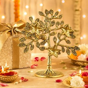 Estatua Decorativa de Metal con Acabado Antiguo del Árbol de la Vida, Vastu Feng Shui, Regalo de Buena Suerte, Decoración para Mesa de Oficina u Hogar - Product Image 5