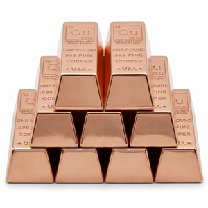 High Quality Copper <b>Ingot</b> 99.99% Copper Metal Lump Supplier for Electrical Components and Connectors Bulk Price Fast Delivery - Product Image 1
