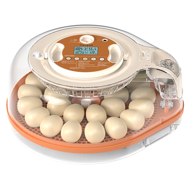 HHD WONEGG Advanced 26Pro Egg Capacity Fully Automatic Incubator with 220V AC and 12V DC Dual Power Supply