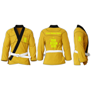 Embroidered Training Gear Wholesale Pearl <b>Weave</b> BJJ Gi Martial Arts Uniform Jiu Jitsu Kimono - Product Image 4