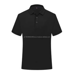 T-shirt Polo Homme Personnalisable de Haute Qualité, Nouvelle Collection Été 2026, Manches Courtes, Col Montant, T-shirt de Golf Vierge - Product Image 3