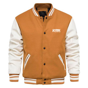 2026 New Style Custom Color <b>Men</b> <b>Baseball</b> <b>Jackets</b> Wholesale Low MOQ Breathable <b>Men</b> Winter <b>Jackets</b> - Product Image 1