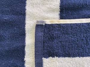 Striped <b>Microfiber</b> <b>Beach</b> <b>Towel</b> Quick Dry Sand Free Pool Travel <b>Towel</b> Lightweight Carry Bag - Product Image 2