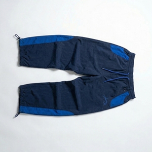 Navy & Royal Blue Two Piece Tracksuit Hooded <b>Zip</b> Jacket + Drawcord Jogger| Lightweight Sport-Utility Set for OEM / Private Label - Product Image 6