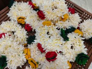 สายรัดข้อมือดอกไม้ประดิษฐ์จากผ้า น้ำหนักเบา สำหรับผู้หญิง เครื่องประดับเจ้าสาว ใช้ซ้ำได้ ของขวัญวันแม่ - Product Image 4