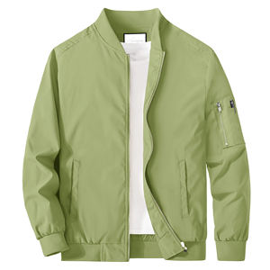 Blouson Bomber au Design Moderne avec Fermeture Éclair Intégrale, Doublure Thermique, Veste la Plus Vendue, Protection Contre les Intempéries, Respirante, Fournisseur en Gros - Product Image 1