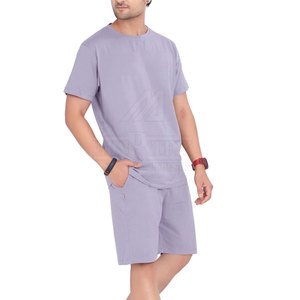 Ensemble d'été premium pour homme – Tenue décontractée respirante en deux pièces (chemise et short) en tissu doux pour activités de plein air - Product Image 5