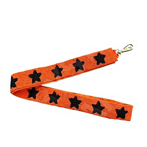 Freeport Bahamas Ribbon <b>Strap</b> With Gold Hooks Classic Style Bag Accessory - Product Image 2