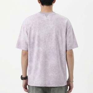 Premium Vintage Style Cotton T-<b>Shirt</b> <b>Men</b> Oversized Relaxed Fit Soft Washed Fabric Blank Eco-Friendly <b>Retro</b> Streetwear Casual - Product Image 2