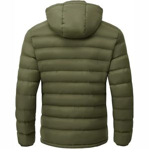 Chaqueta Acolchada para Hombre, Nueva Colección 2026, Color Personalizado, Bordado de Camuflaje, con Capucha, Resistente al Viento y al Agua - Product Image 3