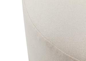 Modern Nordic Style <b>Small</b> Portable Stool High End Luxuriosu Soft Shoe White Round Ottoman for Bedroom - Product Image 6