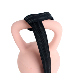 Sangles de musculation réglables rouges avec fermeture auto-agrippante antidérapante, support de poignet unisexe pour entraînement de force - Product Image 6